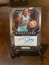 2021 WNBA Tina Charles Panini Prizm Signature Auto Washington Mystics