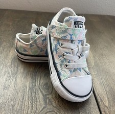Converse Chuck Taylor All Star Sharks Oxford Low Size 6 Toddler Easy On Strap