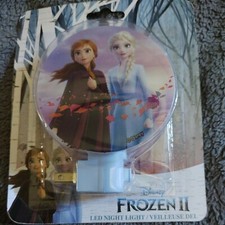 Disney Frozen 2 LED Night Light Princess Anna  Elsa - NEW in Original Package 