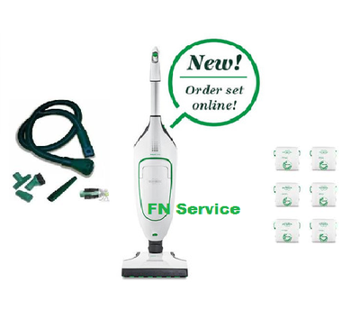 6 Sacchetti + 6 Profumini Originali Vorwerk Per Folletto VK200, VK220 - Foto 2