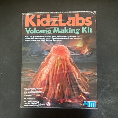KidzLabs Volcano Making Kit - NEW