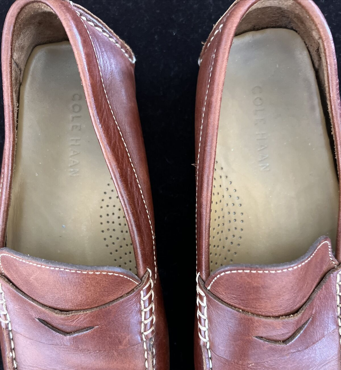Men\'s Cole Haan Loafers Brown 8.5 Great Condition C04534 Cole Haan | Shoes | Cole Haan C4534 Mens Size 95 M Howland  main image 2