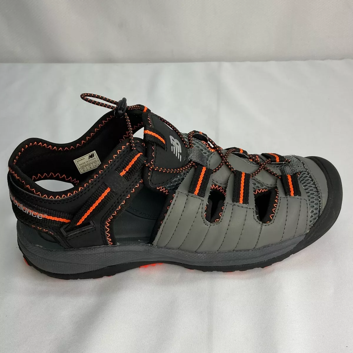 New balance closed toe sandals cheap