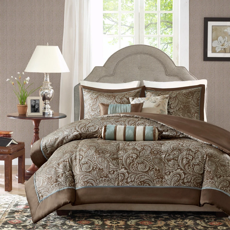 Madison Park Aubrey 6 Piece Duvet Cover Set Comforter Full/Queen King/Cal King - Image 2 of 4