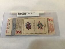 Minnesota Twins Baseball 1991 Vintage Sports Ticket Stubs Minnesota Twins Baseball 1991 Vintage Sports Ticket Stubs