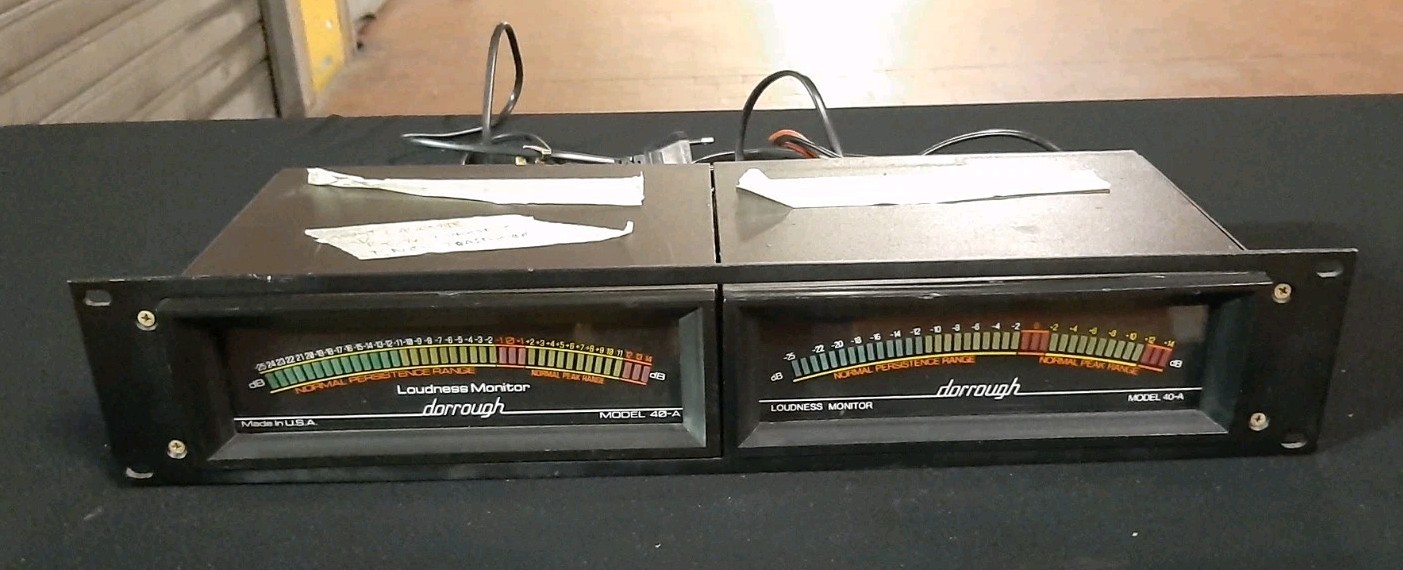 DORROUGH LOUDNESS MONITORS 40-A