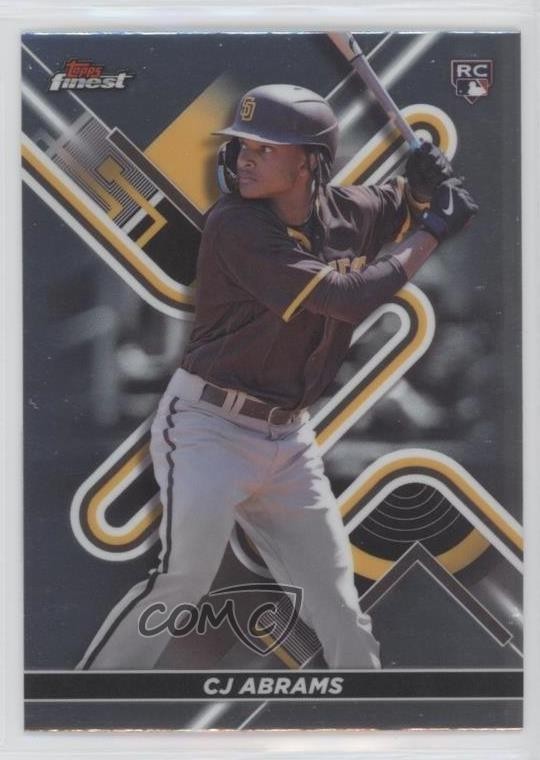 2022 Topps Finest CJ Abrams #39 12g7