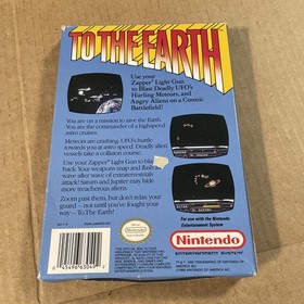 To the Earth (Nintendo Entertainment System) Juego Completo NES Con Caja y Manual