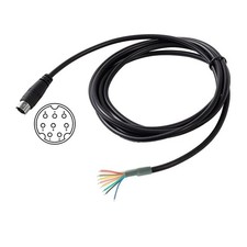 Breakout Cable Yaesu CT62 CAT 8 Pin Mini Din Male Fits FT897/897D 3.3FT/1m