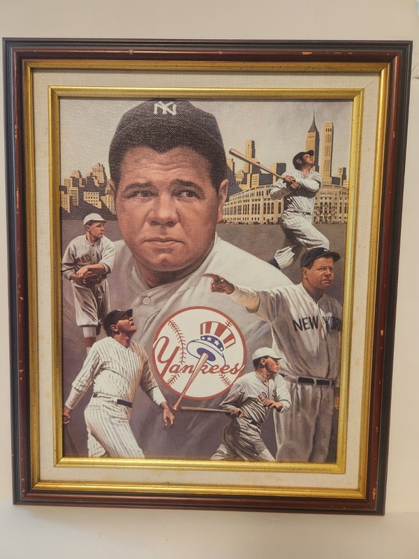 Babe Ruth Jon Ren 1993 Fine Art Reproduction J53