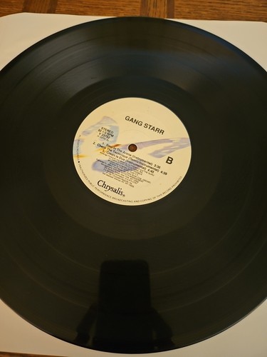 Gang Starr Step In The Arena/ Check The Technique Single Vinyl Record 1991 G - Picture 5 of 9