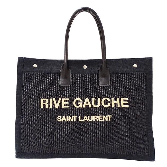 ys37 Saint Laurent Borsa da Donna Borsa Tote Bag Marca Uomo Paglia di Paglia Rivgauche 