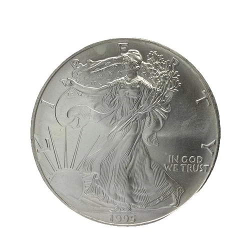 1995 American Silver Eagle 1 oz .999 Fine Silver – Brilliant Uncirculated