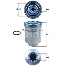 Mahle Kraftstofffilter für Citroen Mitsubishi Peugeot Subaru Toyota