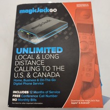 Magic Jack Go Digital On The Go Phone Service US  Canada Local Long Distance