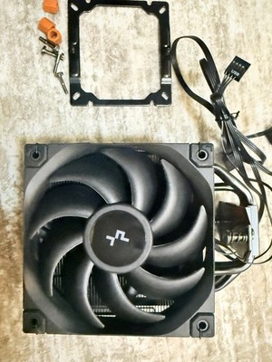 DeepCool CPU-Luftkühler Tower mit Lüfter, Montagezubehör, Schwarz