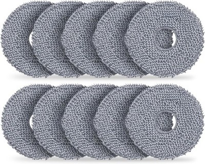 10 Pack Mop Pads for Roborock QV 35A 35S Saros 10R Qrevo S5V Curvx Curv S5X