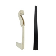 3/4 Size Upright Double Bass Neck maple ebony fretboard New Double Bass Parts