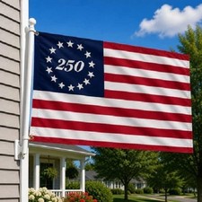 3x5 Ft 1776-2026 American Flag, US 250th Anniversary Outdoor Decor Flag