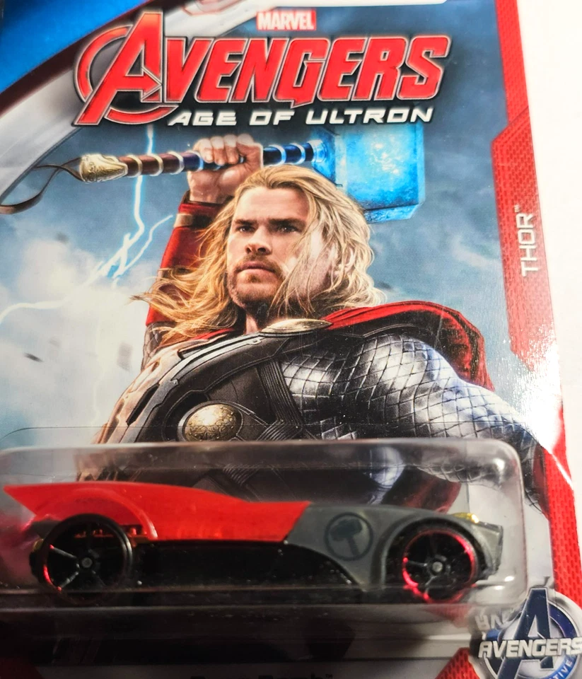 (5) HOT WHEELS Avengers Ultron Iron Man, Thor, Capt America, Vision,Nick Fury-A - Image 4 of 4