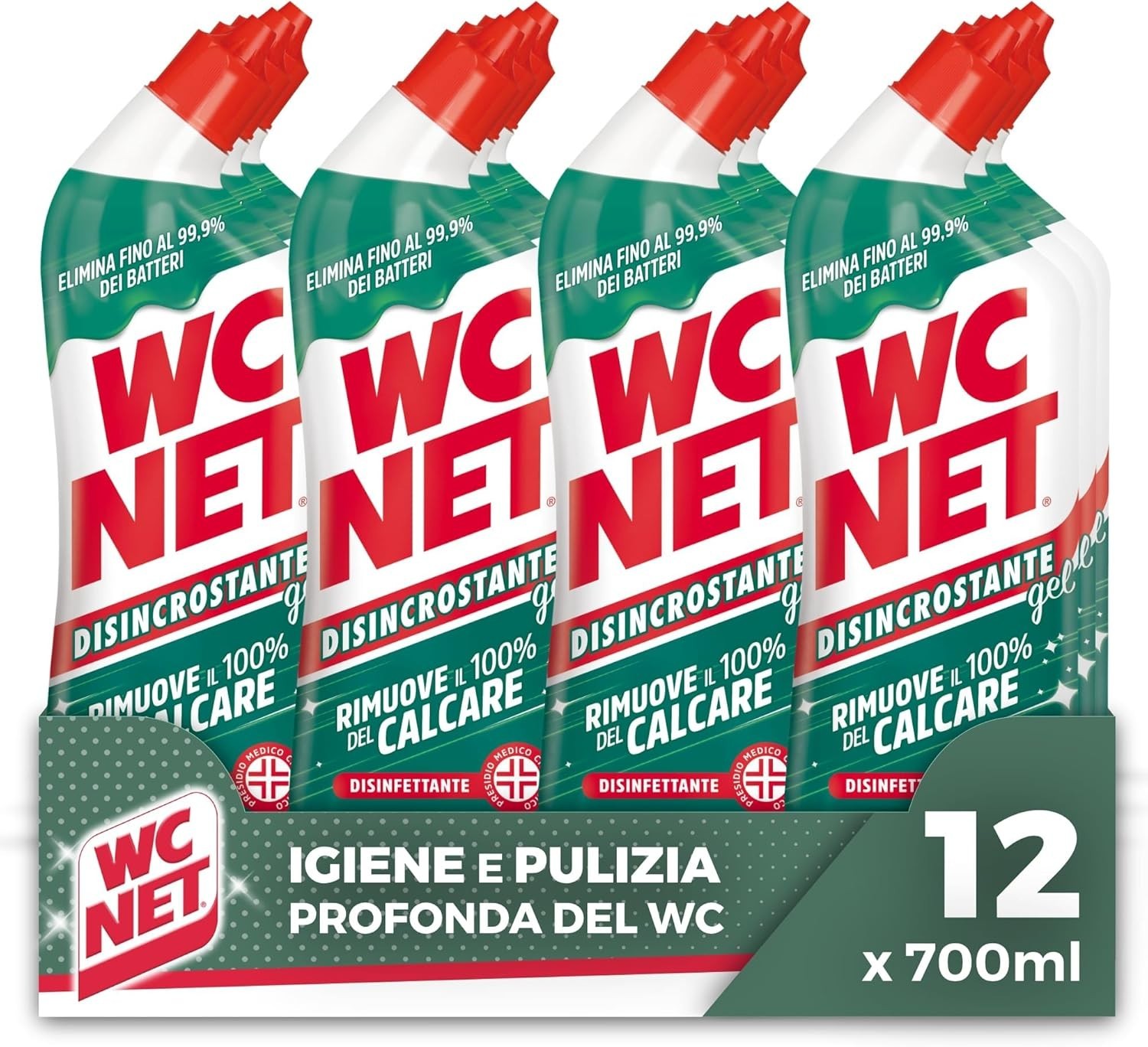 WC Net Disincrostante Gel: Il Migliore per Sanitari e Superfici 700ml