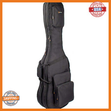 Pro Tec CF233DBL Double Bass Guitar Gig Bag Gold Series