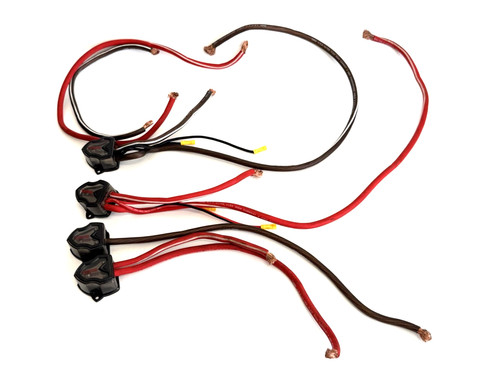 DS18 Distribution Blocks & Power Ground Wiring Cables 4 AWG