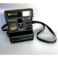 Polaroid 600 Land Camera Sun Autofocus 660 w/ Strap UNTESTED