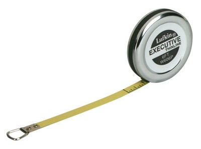 Crescent Lufkin 1/4'' x 6' Executive  Diameter Yellow Clad A18 1.8 m, 
