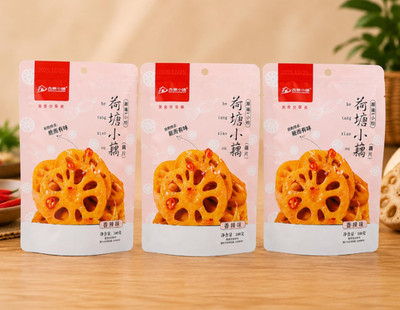 SHI MO XIAO ZHEN würzige Lotuswurzelscheiben knusprig & knusprig 3er Pack, 324g
