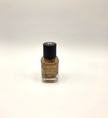 Chanel Le Vernis Topcoat  Shimmering Amber #347 Etoile Limited Edition 0.4 Fl Oz