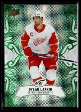2024-25 Upper Deck Ice Hockey Emerald Green #67 Dylan Larkin