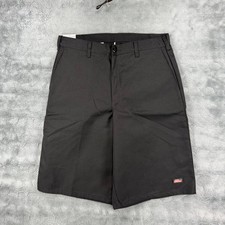 NWT Dickies Men's 13" Loose Fit Multi-Pocket Work Short Black Size 34