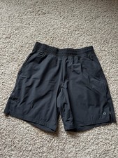 GapFit Men's Black Athletic Shorts Size S Drawstring Pockets