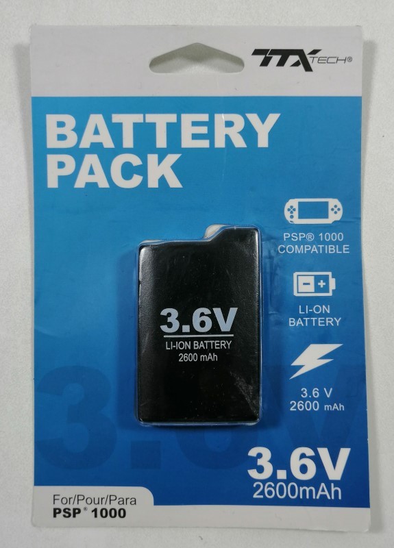 Batterie PSP 1000 pour jouer partout en voyage et revivre vos classiques de jeux vidéo de poche