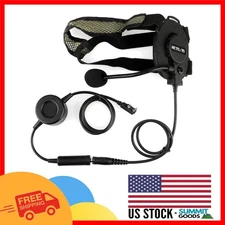 Adjustable Tactical Headset: Clear Communication for Airsoft & Two-Way Radios