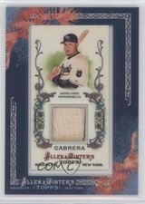 2011 Topps Allen & Ginter's Framed Mini Relics Melky Cabrera (Bat) #AGR-MCA 0f1