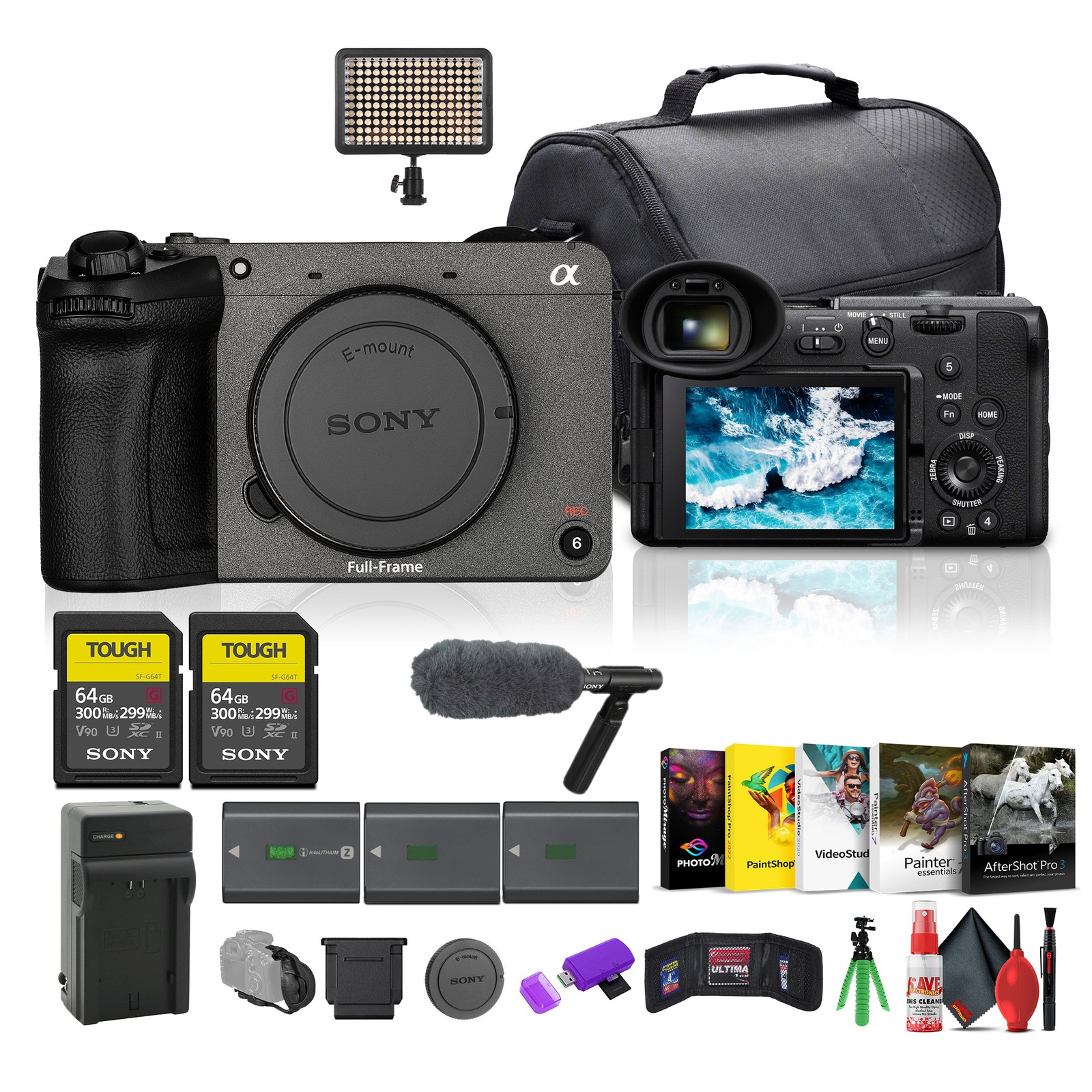 Sony FX2 Compact Cinema Camera – Full-Frame 4K, Internal ND, Fast Autofocus +