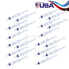 20Pcs Incisione dentale dell'acido  37% Silica Blue Gel per adesivo & resina 