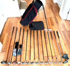 Mens Wilson Tour Full Golf Clubs 14 Irons And Woods Set Right Handed +Wilson Bag