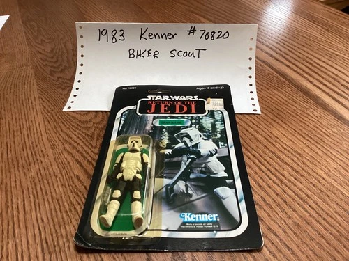 Starwars Return Of The Jedi Biker Scout by Kenner 1983 #70820