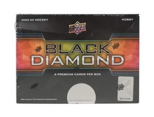 2022-23 UPPER DECK BLACK DIAMOND HOCKEY NHL HOBBY BOX - NEW - FREE SHIP 🔥🔥🔥