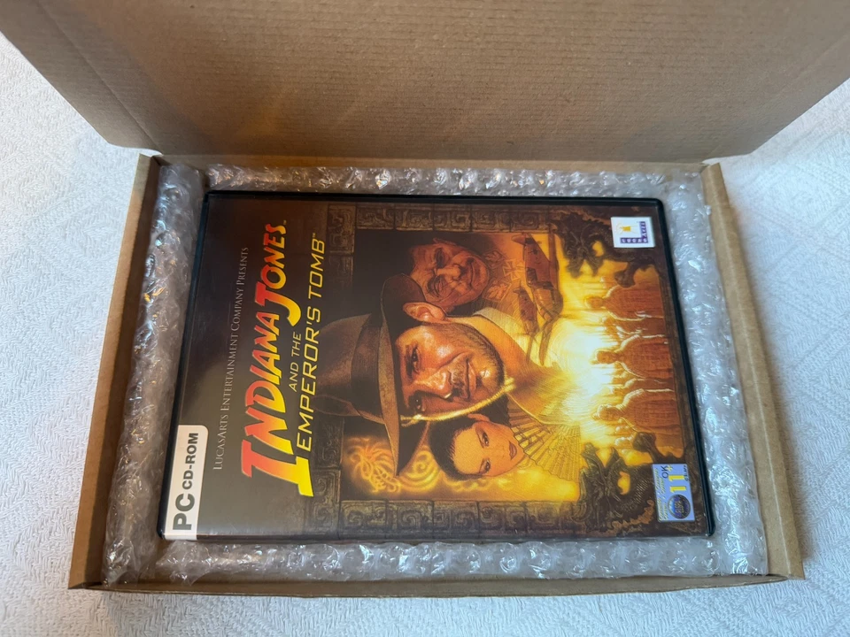 Indiana Jones and the Emperor's Tomb PC - VGC CIB - High Quality Packing - Image 3 of 4