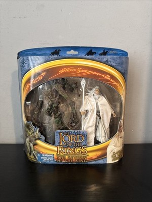 Lotr Toybiz Gandalf der weiße Baumbart NEU ungeöffnet RAR Return of the King