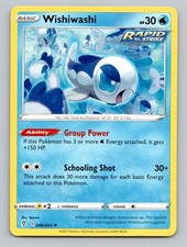 Wishiwashi #046/203 Rare SWSH07: Evolving Skies Pokemon