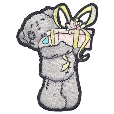 PAWPRINT FAMILY - Tatty Teddy with Present Sew On Patch - Paperback - E245z
