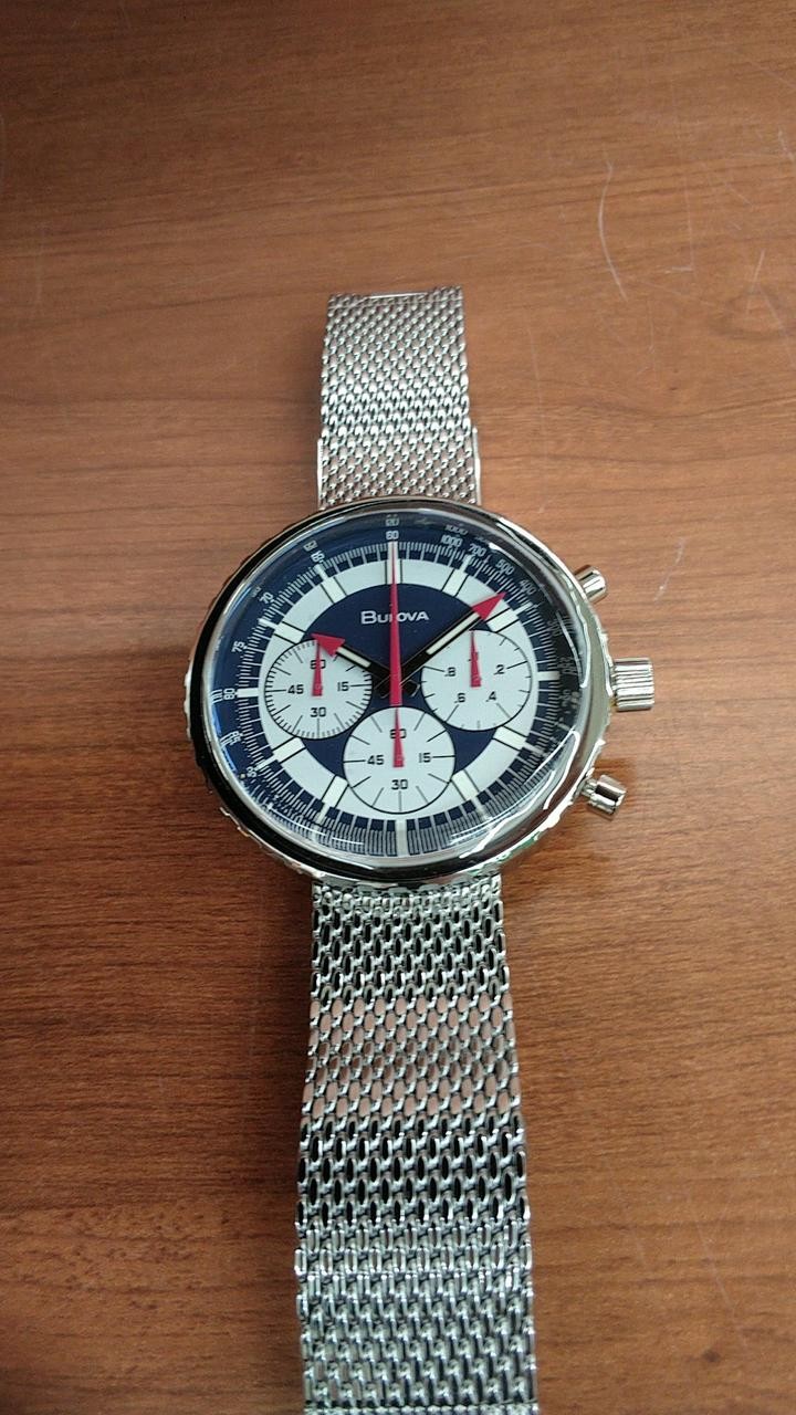 Quartz Chronograph Wristwatch Model 96N101 BULOVA image 5