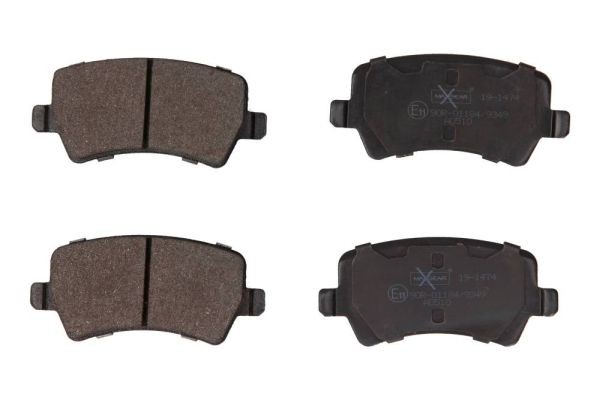 Original Maxgear Bremsbelagsatz Scheibenbremse 19-1474 FüR Land Rover Volvo-image