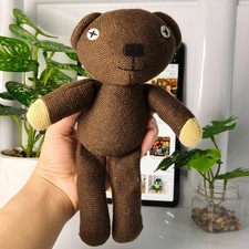 Ty Mr Bean Teddy Bear Knit Plush Doll 2022 Official Licensed Stuffed Toy 9