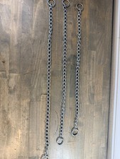 Lot of 3 / Choke Chains For Dogs 24"-29" Three Different Sizes